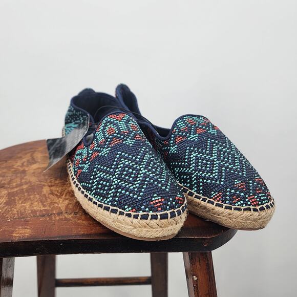 New NWT DV Ottie Espadrilles Size 8.5‎ 8 1/2 Blue Casual Comfort - Picture 3 of 6